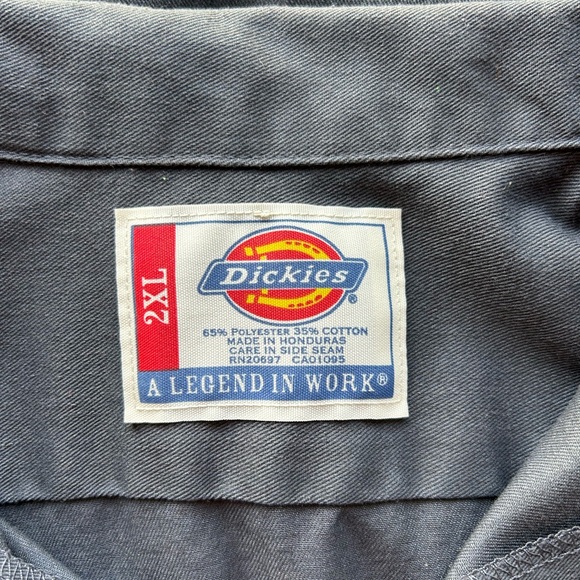 Dickies Men’s 2XL Jack Daniel’s Logo, short sleeve button down work shirt - Picture 3 of 8